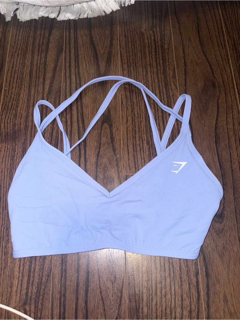 Gymshark Lilac Strappy Sports Bra